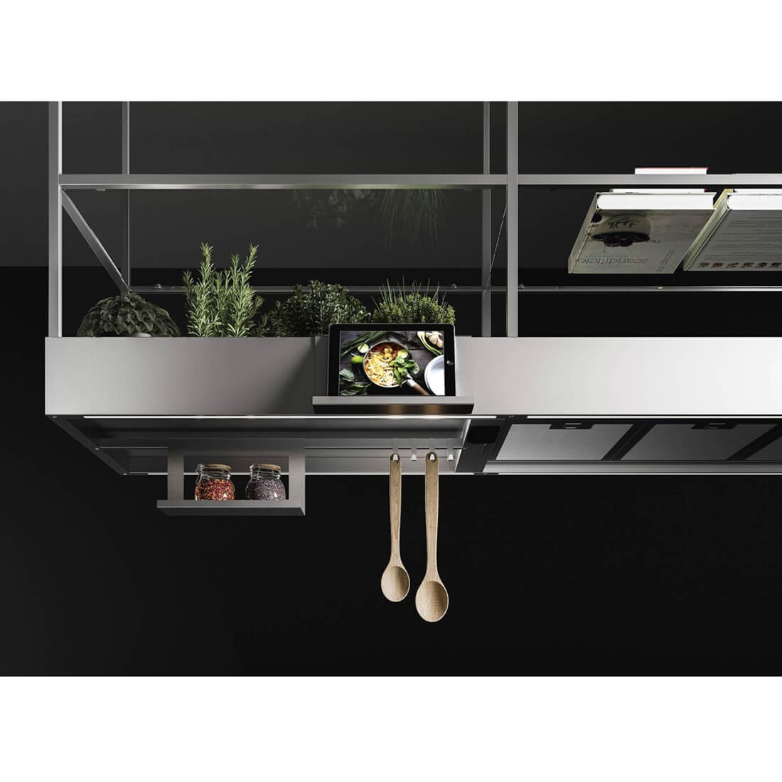 Falmec Spazio 70 Inch 360 CFM Island Hood