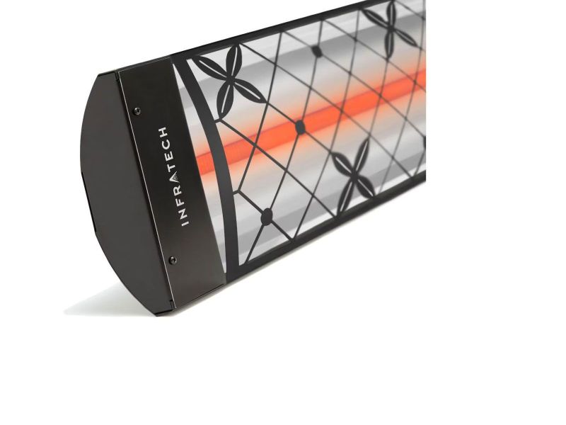 Infratech Comfort Traditional Motif 4000W Single Element Electric Patio Heater - 480V