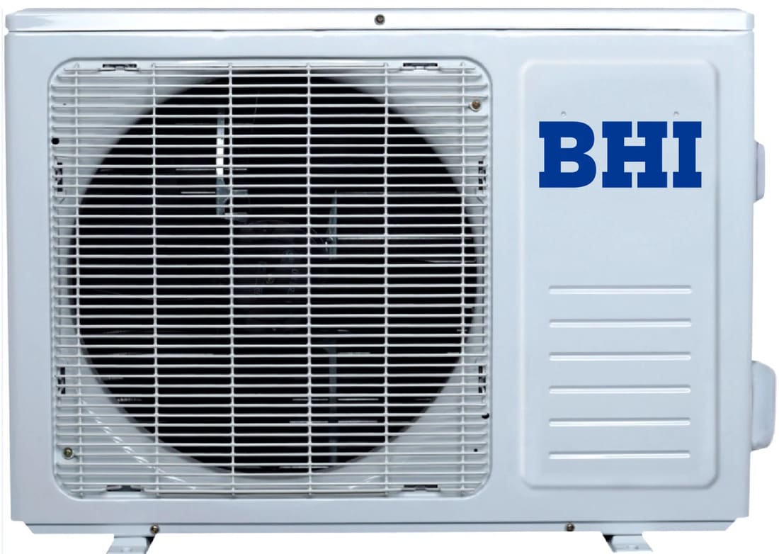 BHI Air 24K BTU 2 Ton R-32 Ductless Mini Split System with Air Handler and Heat Pump - 17 SEER2