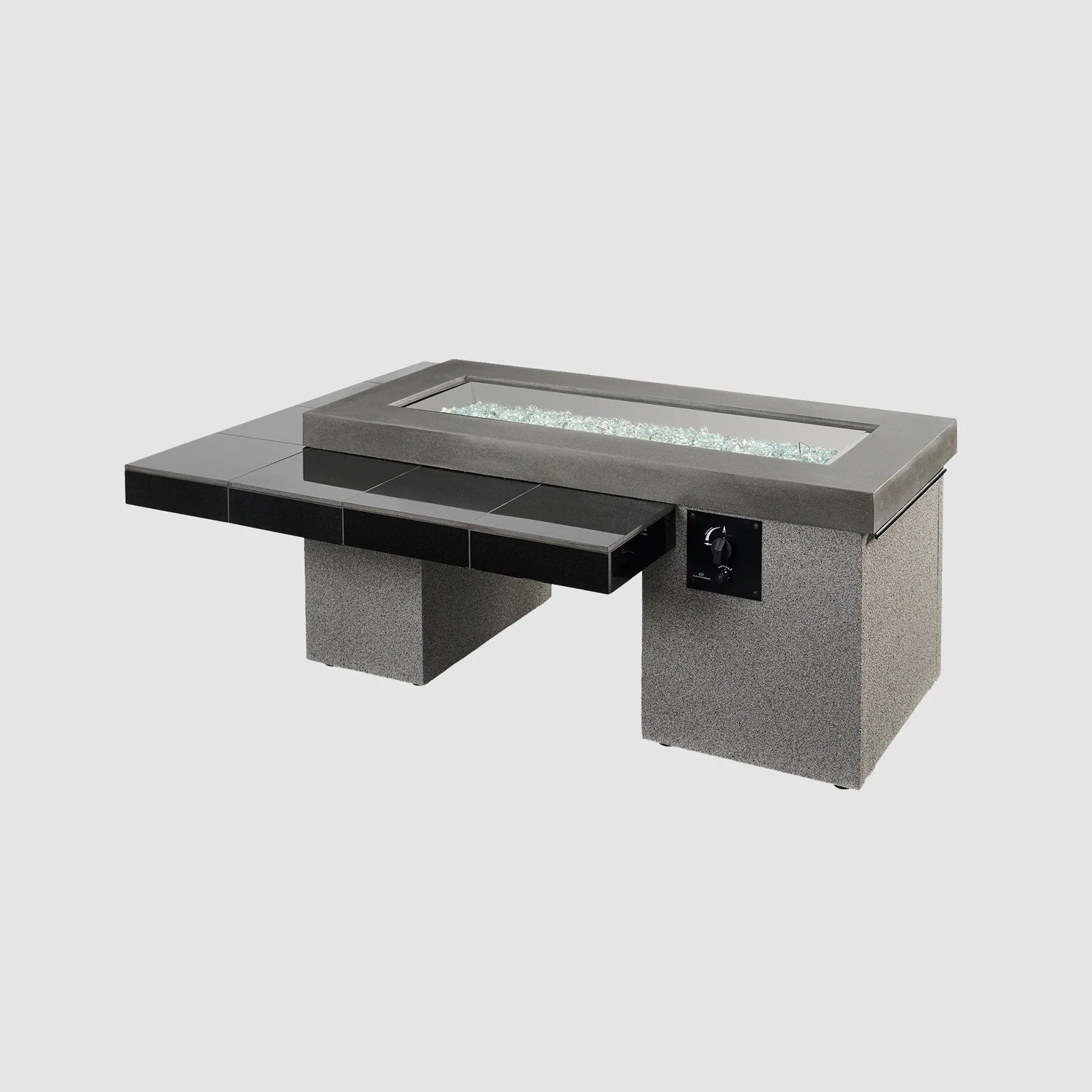 Outdoor Greatroom Company 64 Inch Uptown Linear Gas Fire Table