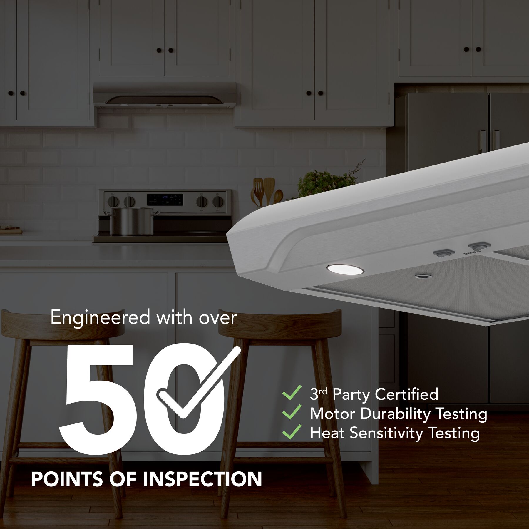 Broan 30 Inch Alta Stainless Steel Range Hood