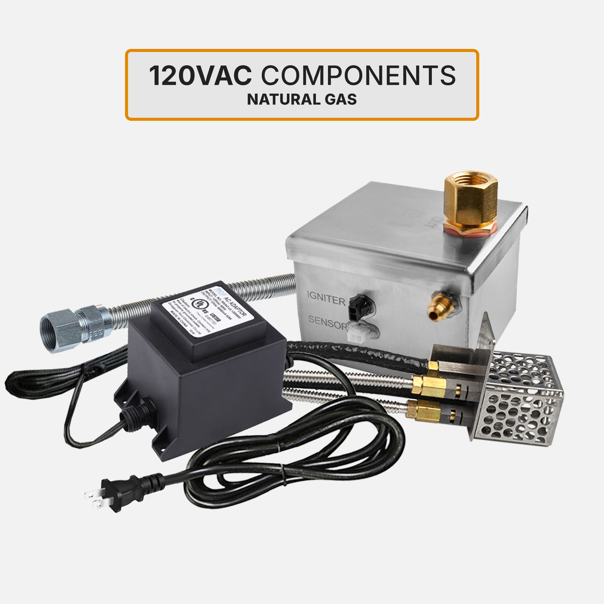 Fire By Design 28 Inch FPR Series Round Gas Copper Fire and Water Bowl - 120V Electric Ignition