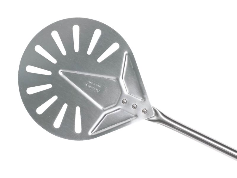 Bull Outdoors 30 Inch Short Stainless Steel Pizza Peel and Turner