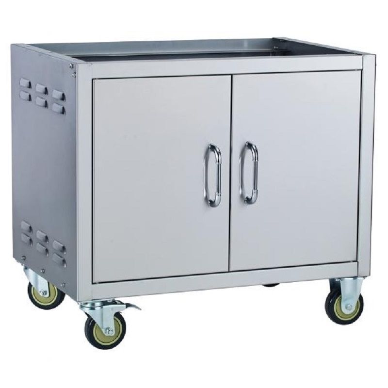 Bull Outdoors 30 Inch Outdoor Gas Griddle with Cart