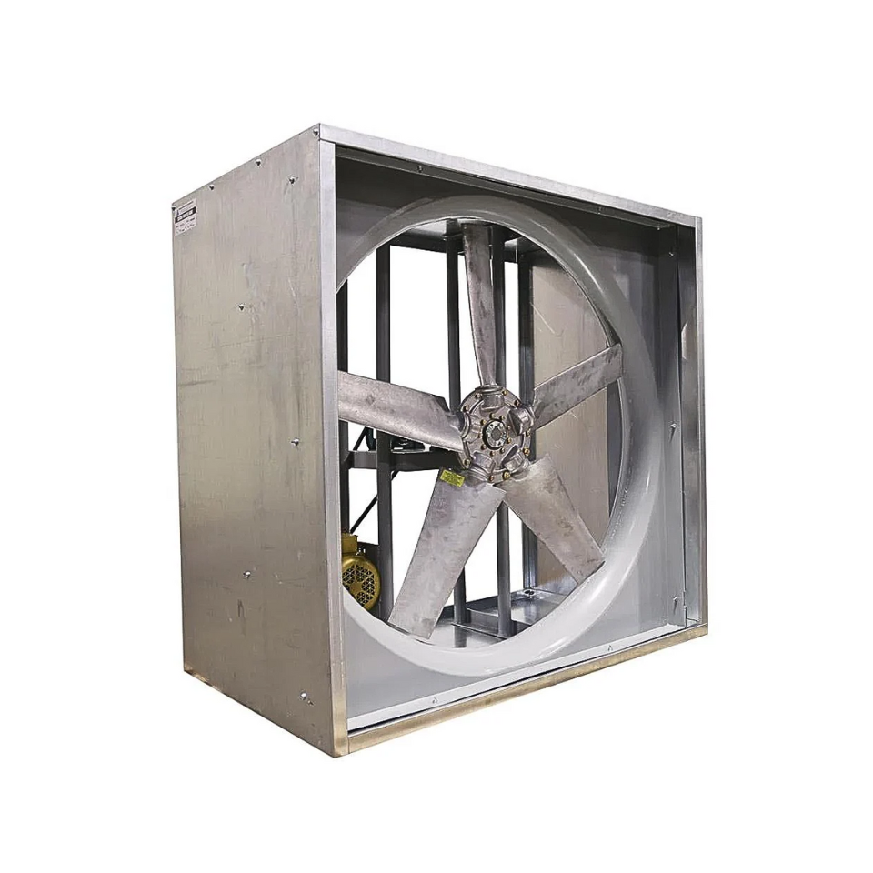 Triangle FHIR Series 48 Inch 230/460V Three Phase Belt Drive Reversible Exhaust Fan