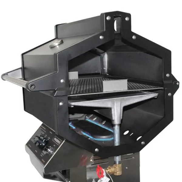 Phoenix Grills 26 Inch SD Series Gas Smoker Grill on Column Base