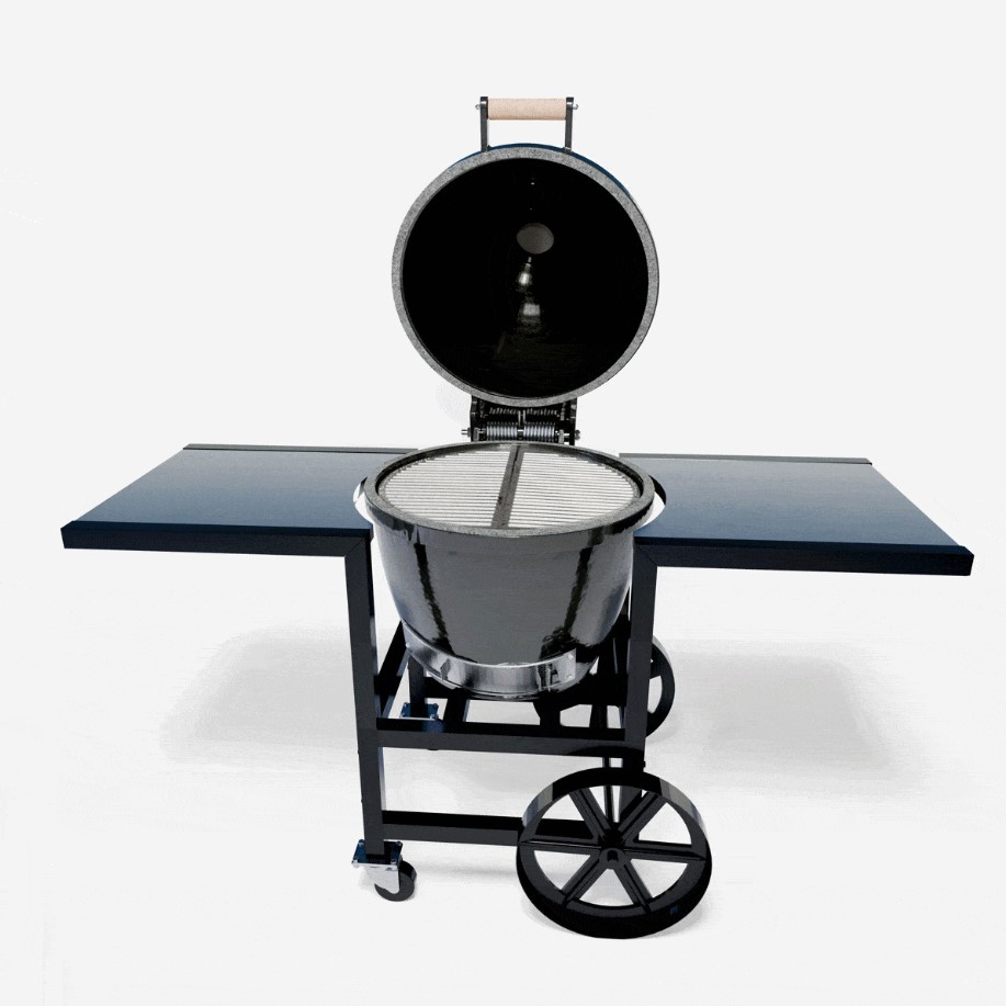 Goldens Cast Iron Portable Cart for 20 1/2 Inch Cooker