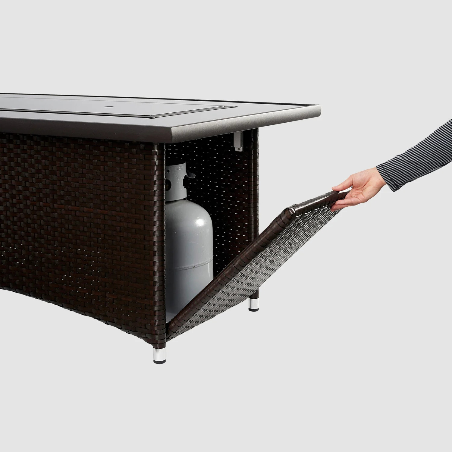 Outdoor Greatroom Company 60 Inch Montego Gas Fire Table - DSI