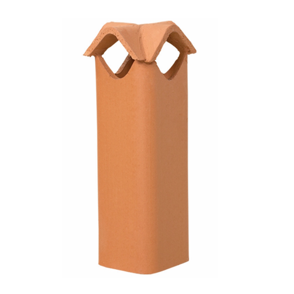 Superior Clay Diamond Glazed Chimney Pot