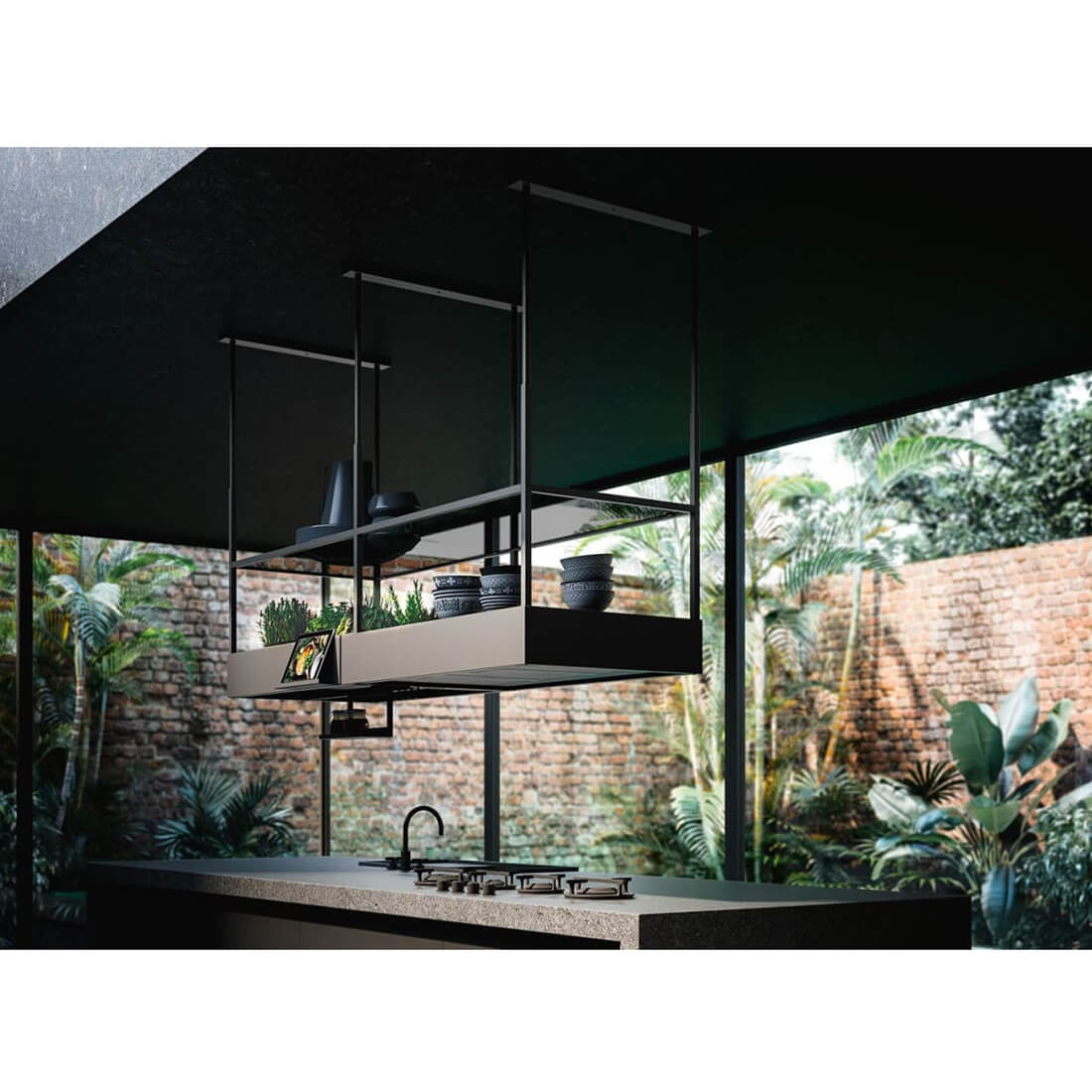 Falmec Spazio 70 Inch 360 CFM Island Hood
