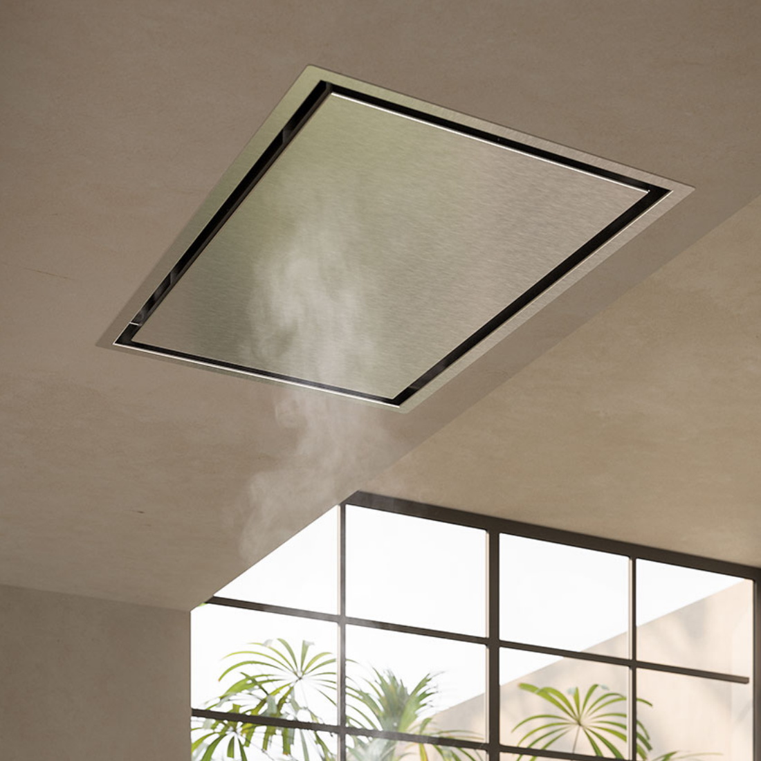 Falmec Nube 36 Inch Stainless Steel 600 CFM Ceiling Hood Liner Insert