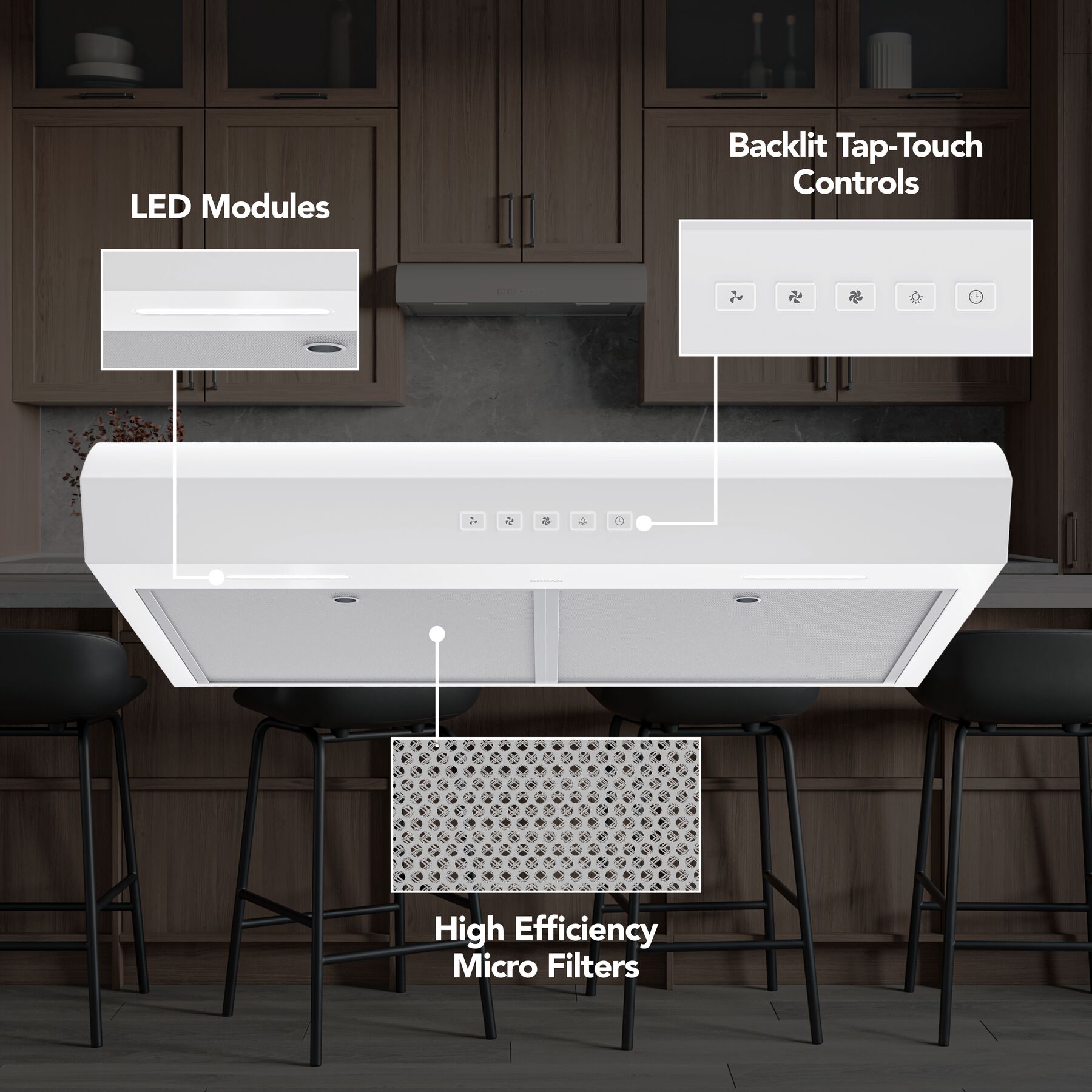 Broan 30 Inch MTR2 Under-Cabinet Range Hood