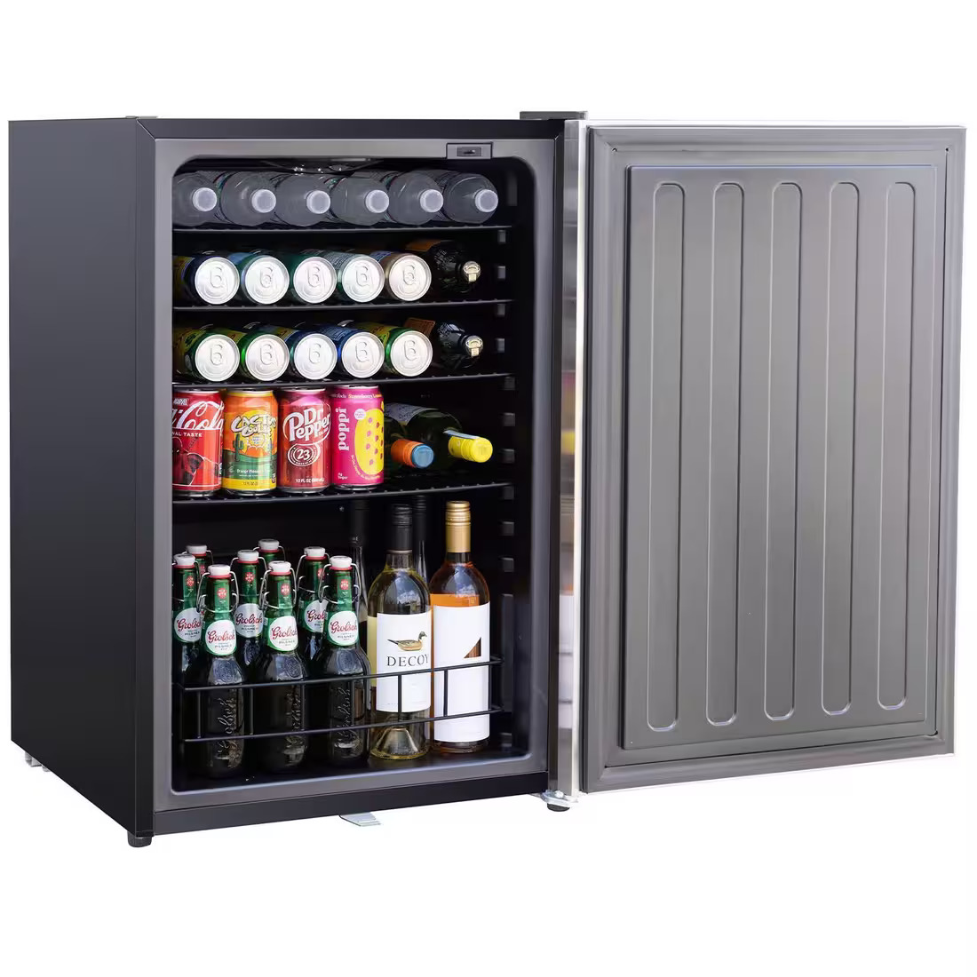 Summerset 22 Inch Deluxe Stainless Steel Outdoor Refrigerator