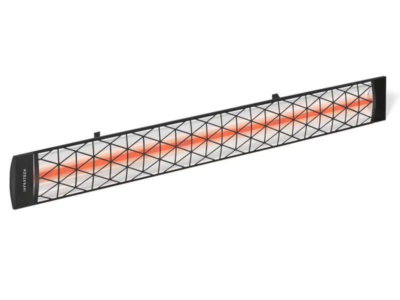 Infratech Comfort Contemporary Motif 4000W Single Element Electric Patio Heater - 480V