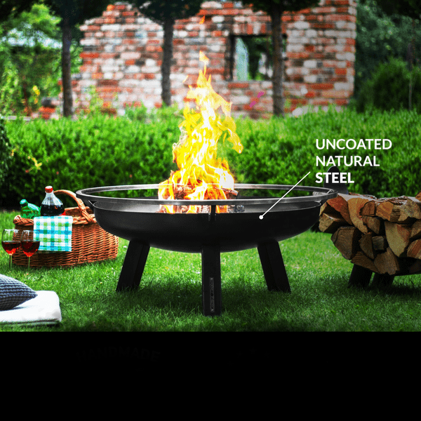Good Directions 32 Inch Porto Wood Burning Fire Pit Set