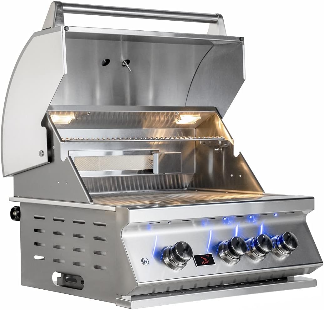 Whistler Grills 3-Burner Built-In Gas Grill Head