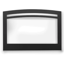Napoleon 3-Sided Arched Black Faceplate for Rosedale 3 Gas Fireplace Inserts