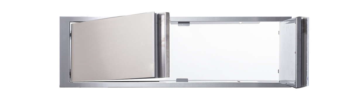 Memphis Grills 42 Inch Stainless Steel Lower Doors for Pro Pellet Grills