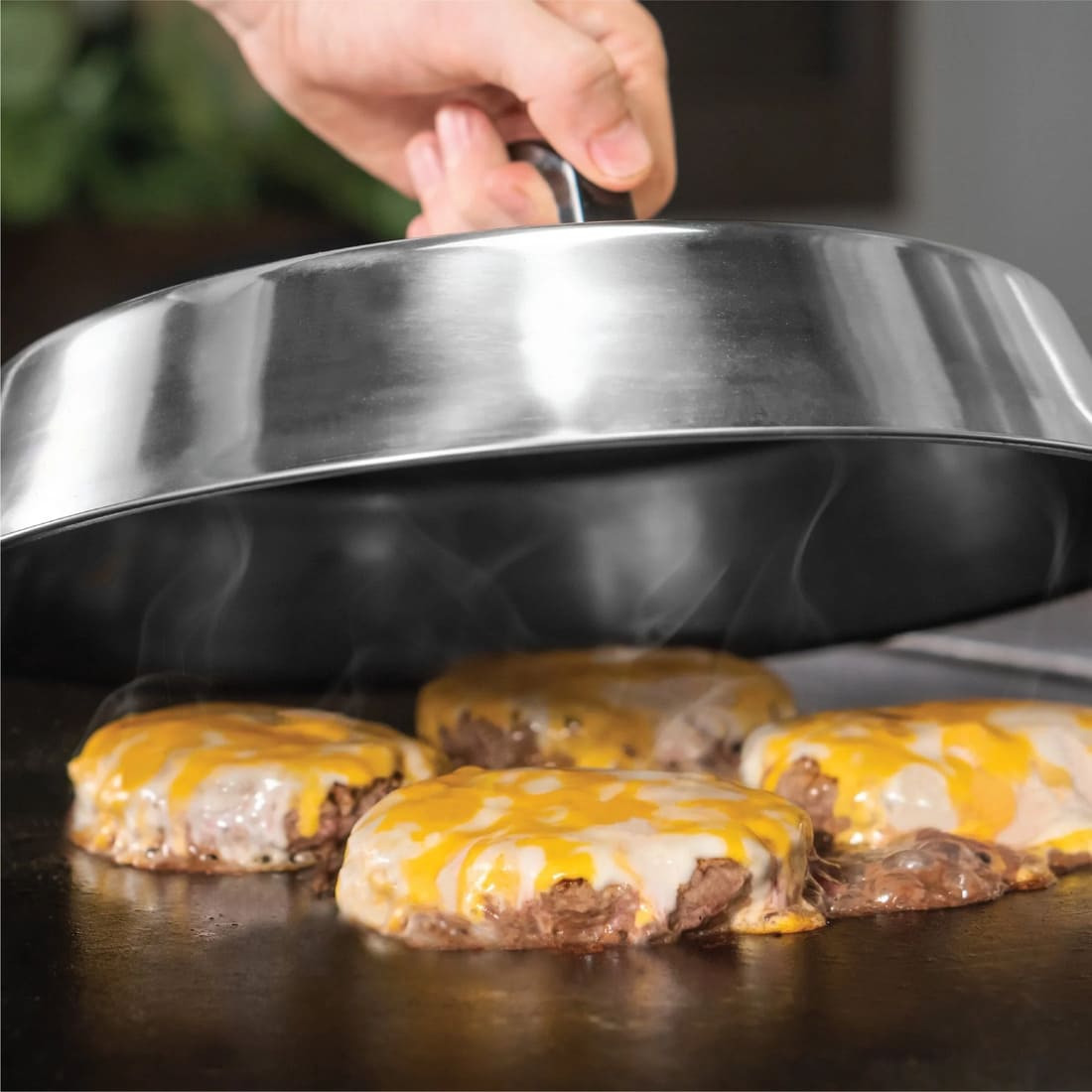 Blackstone 12 Inch Stainless Steel Round Basting Cover