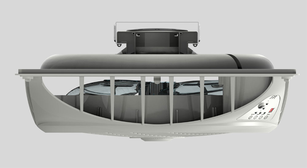 Sunpentown 24 Inch DC Motor Drop-Ceiling Fan