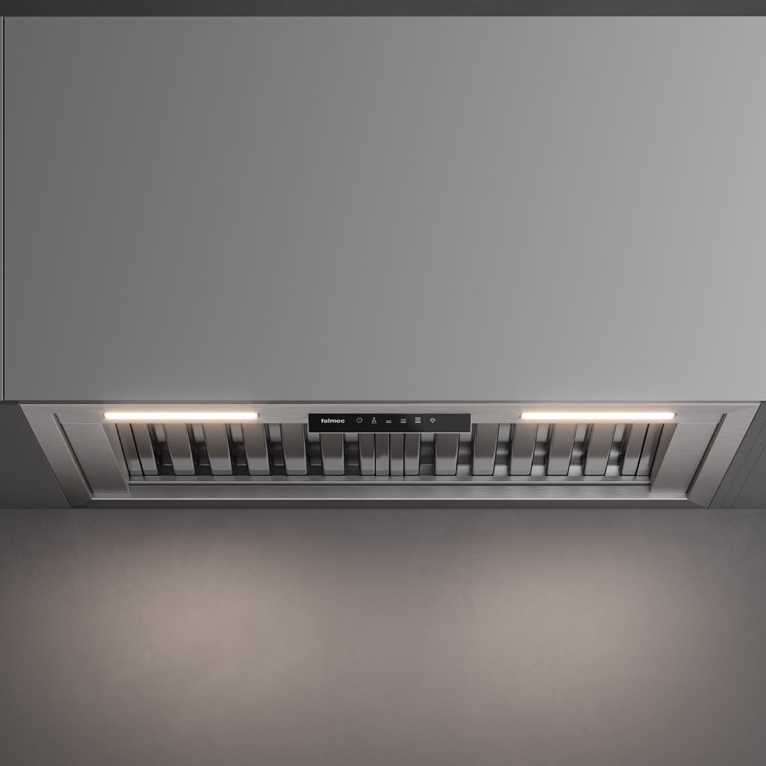 Falmec Massimo Pro NRS 30 Inch Satinless Steel 600 CFM Hood Liner Insert