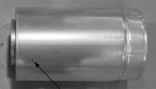 Majestic SLP12A-BK 3 Inch to 12 Inch Telescoping Pipe Extension