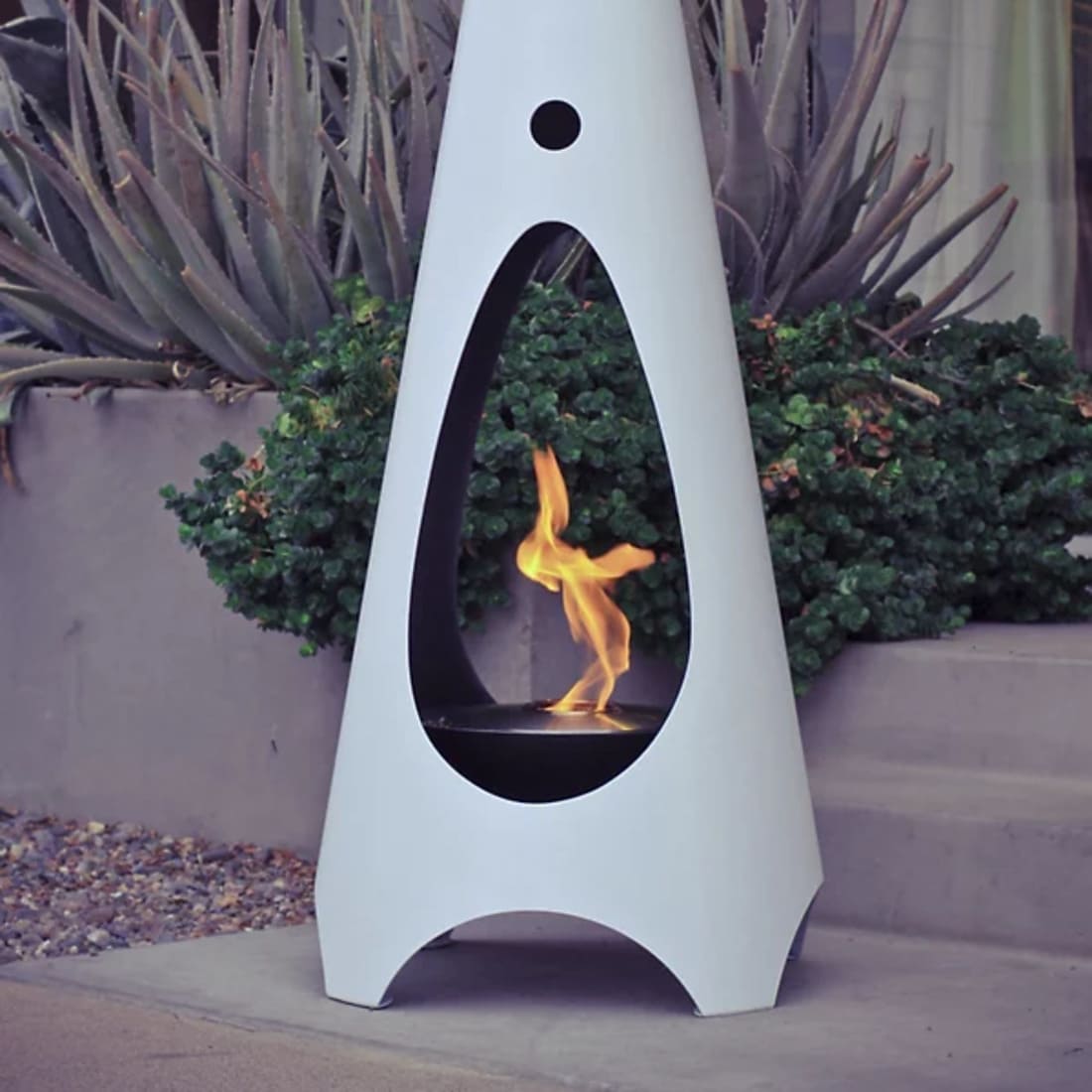 Modfire 48 Inch Hausfire Outdoor Ethanol Chimenea