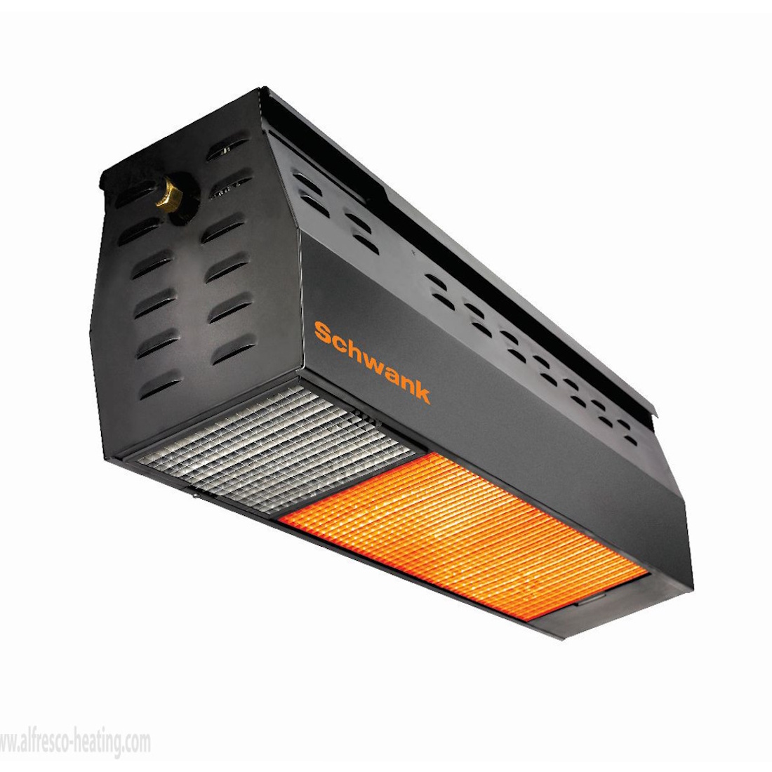 Schwank bistroSchwank 50K BTU Black Two Stage Natural Infrared Gas Patio Heater
