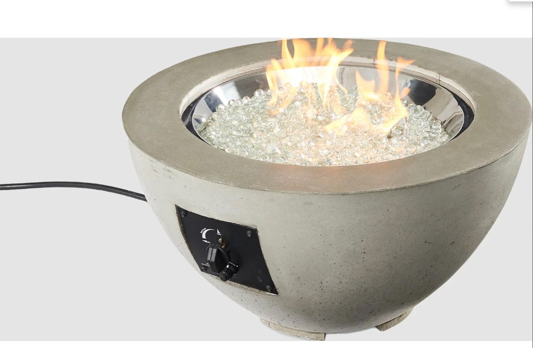 Outdoor Greatroom Company 30 Inch Cove Round Gas Fire Pit - DSI