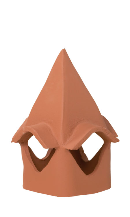 Superior Clay Cathedral Glazed Chimney Pot