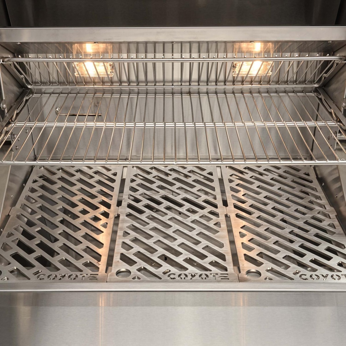 Coyote Outdoor Living 28 Inch Stainless Steel Pellet Grill with Cart
