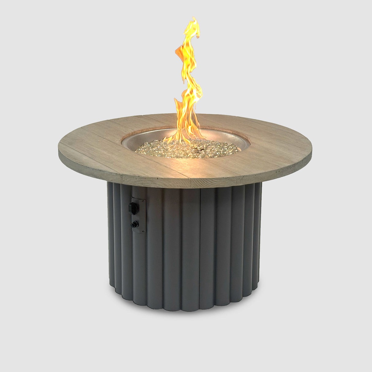 Outdoor Greatroom Company 42 Inch Reverie Round Gas Fire Pit Table