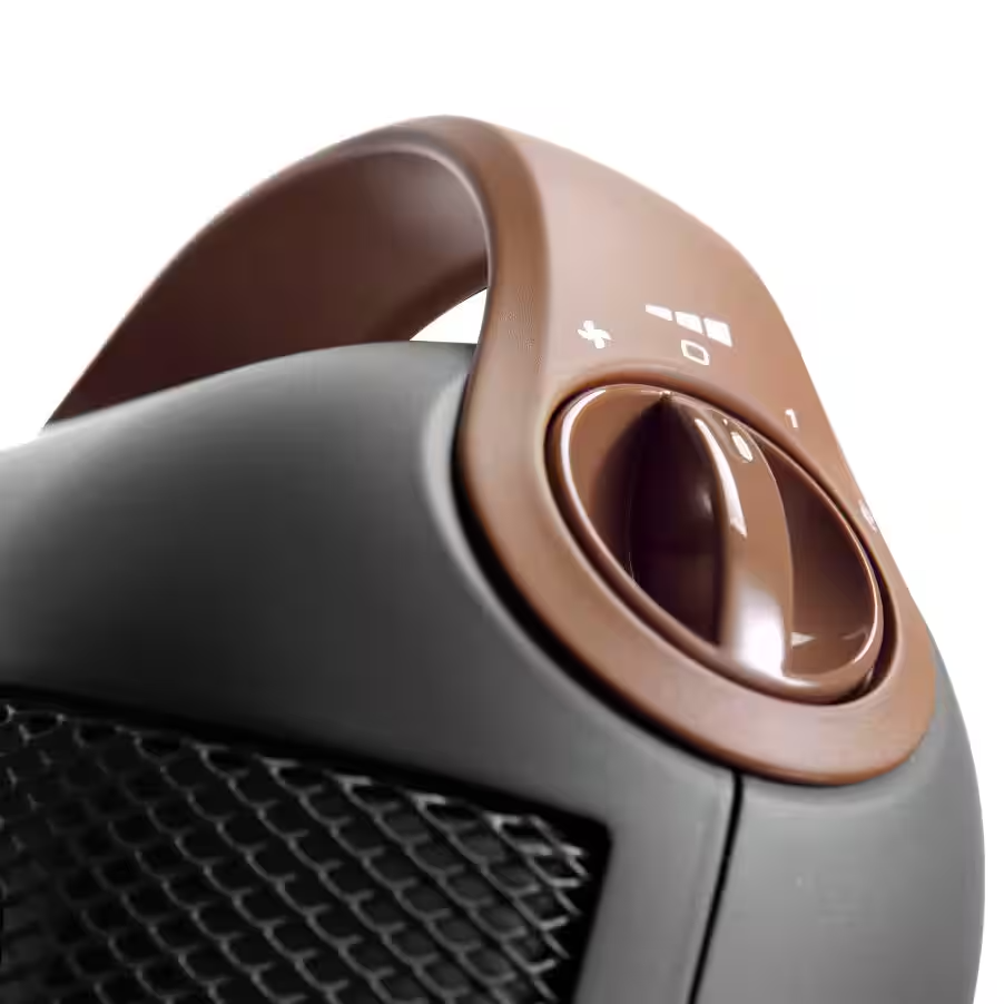 DeLonghi 1500W Single Fan Compact Capsule Ceramic Heater