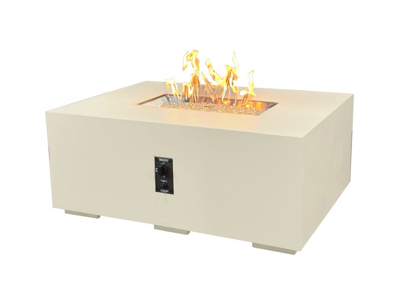 Outdoor Greatroom Company 48 Inch Cove Concrete Linear Gas Fire Pit Table