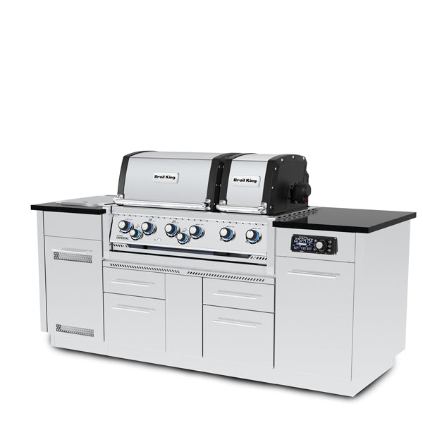 Broil King Imperial QS 690i Built-In Island 6-Burner Gas Grill
