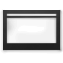 Napoleon 4-Sided Black Faceplate for Rosedale 3 Gas Fireplace Inserts