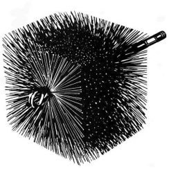 AW Perkins 5 3/4 x  9 1/2 Inch Custom ArmorFlex Wire Brush