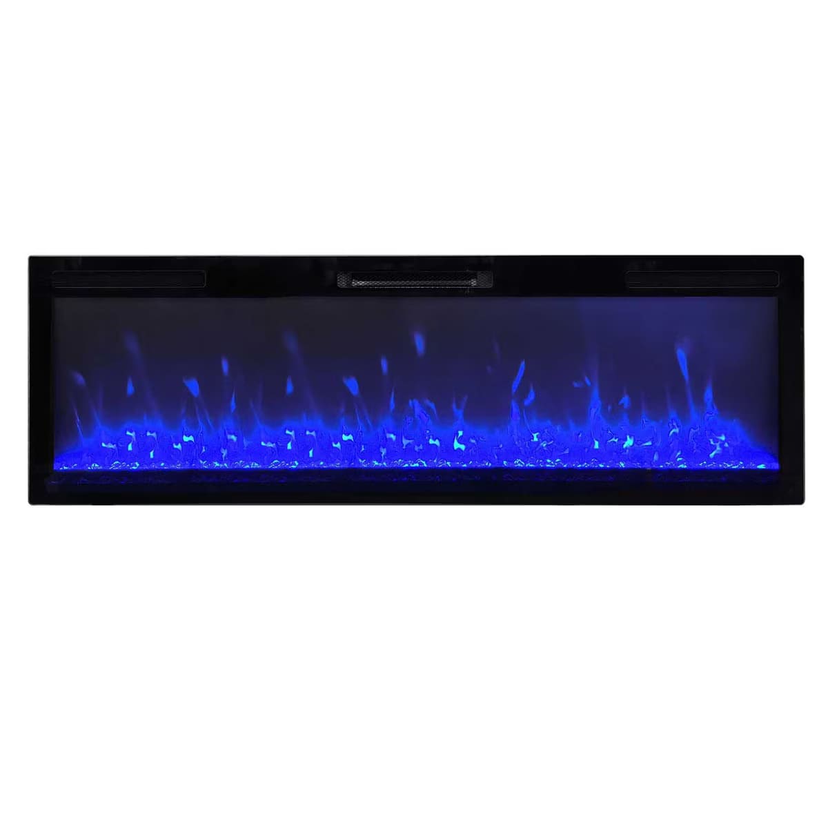 JR Home 60 Inch ActiveFlame Mirage 2 Built-In -  Wall Mount -  or Freestanding Electric Fireplace