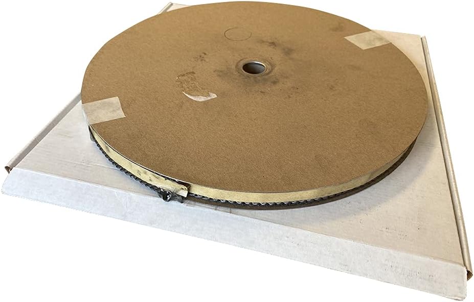 AW Perkins 3/8 x 180 Inch Black Wood Stove Window Gasket Tape Spool