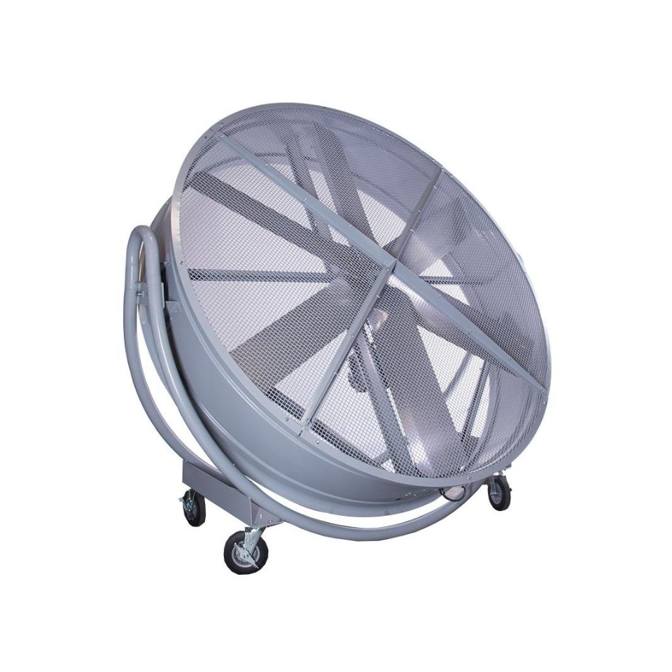 Triangle GB Series 84 Inch Single Phase Belt Drive Gentle Breeze Portable Fan with 1 HP Motor