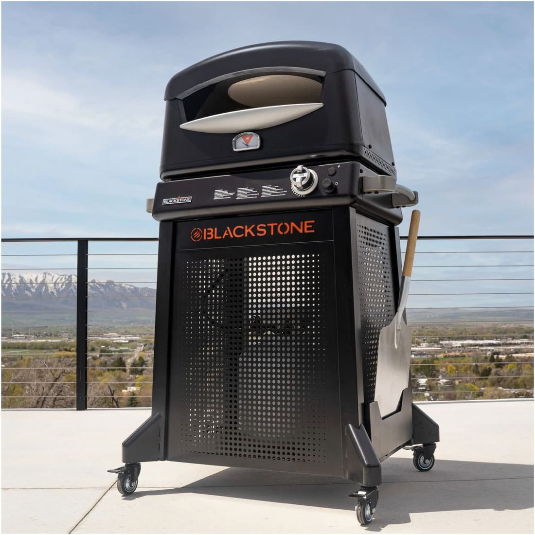 Blackstone Propane Pizza Oven with Mobile Cart