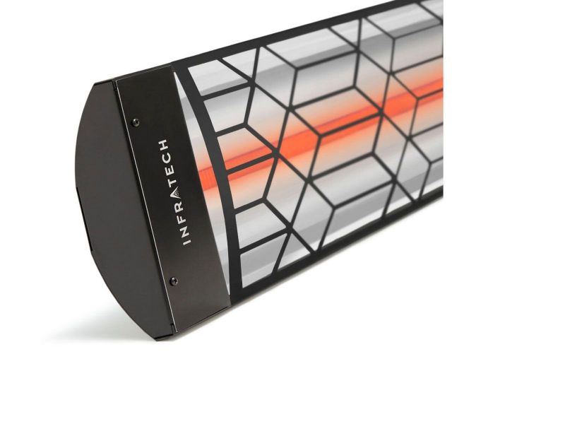 Infratech Comfort Craftsman Motif 4000W Single Element Electric Patio Heater - 480V