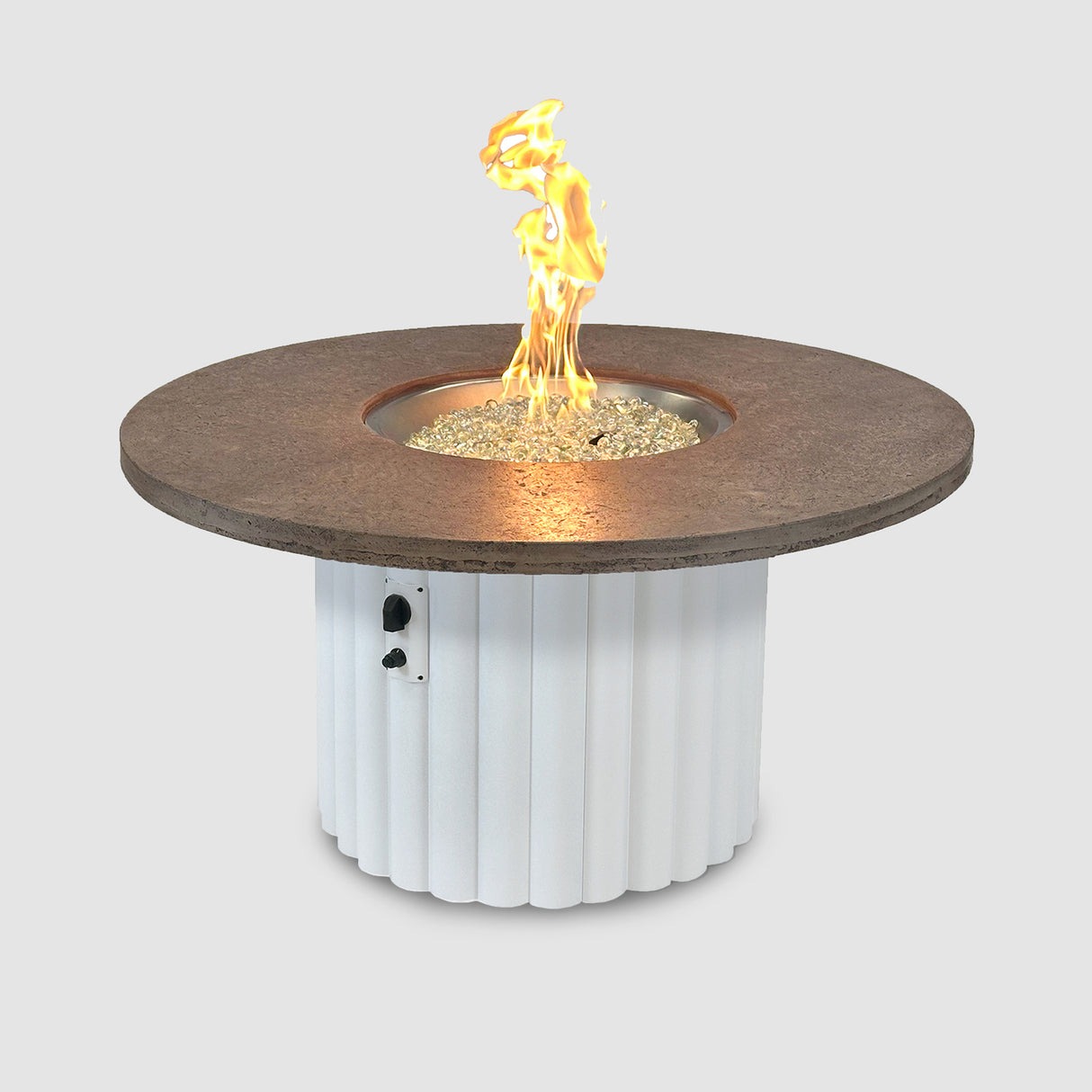 Outdoor Greatroom Company 48 Inch Reverie Round Gas Fire Pit Table