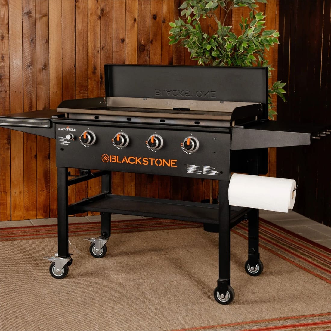 Blackstone 36 Inch Hard Cover with Handles and Hanging Brackets for Griddles