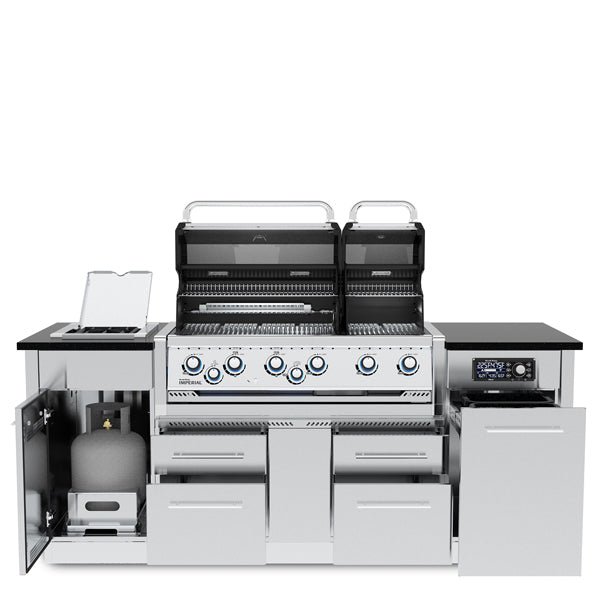 Broil King Imperial QS 690i Built-In Island 6-Burner Gas Grill