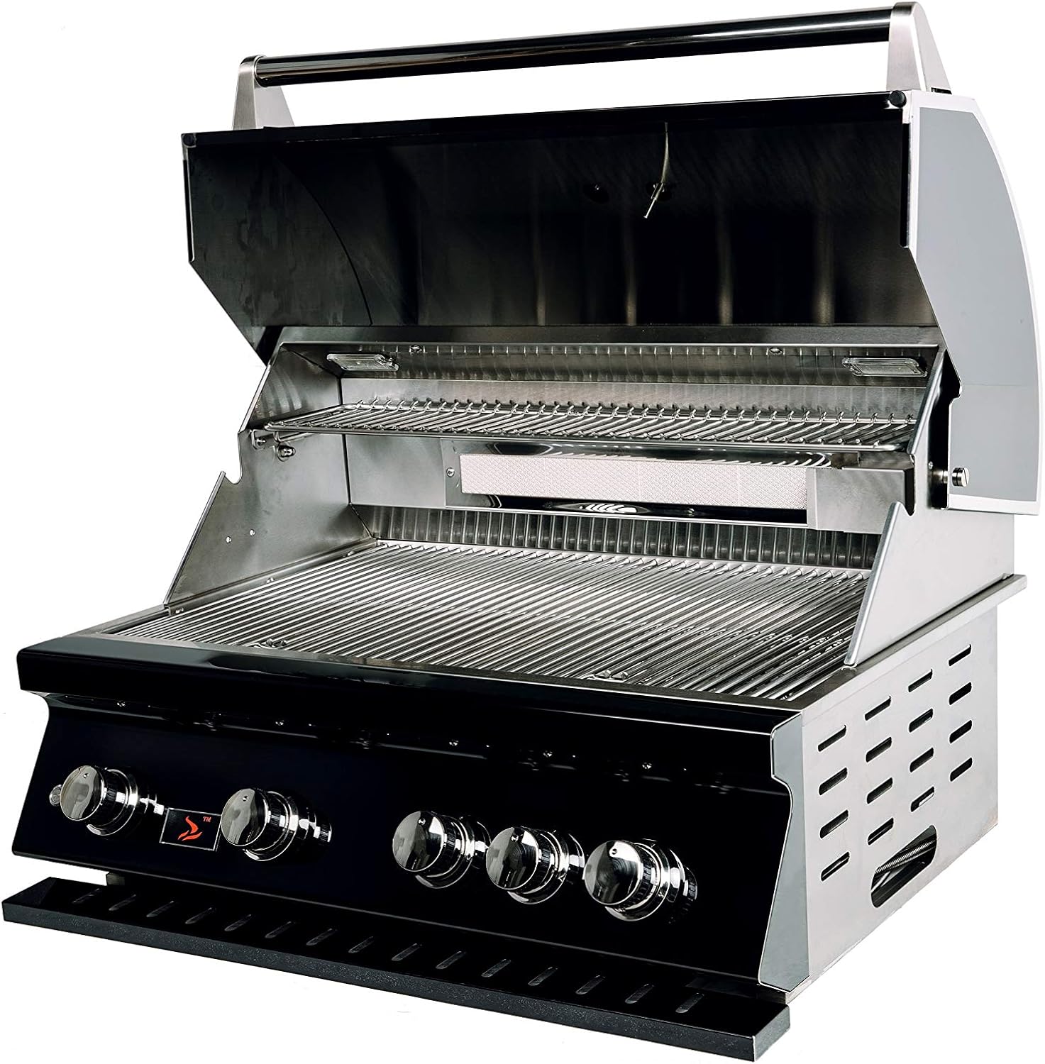 Whistler Grills Black 4-Burner Built-In Gas Grill Head