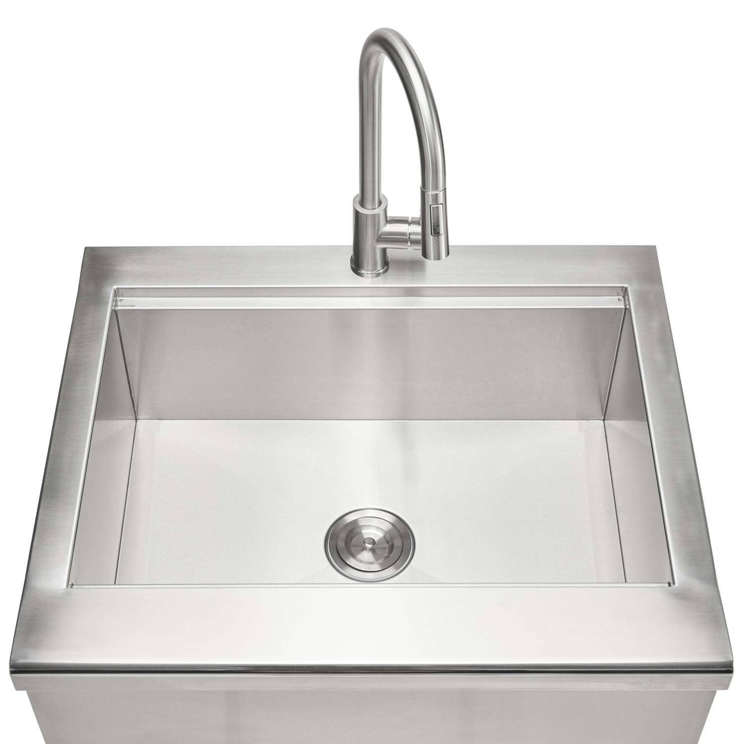 Coyote Outdoor Living 30 Inch Farmhouse Sink with Faucet