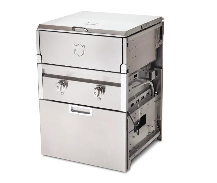 Crown Verity 27 Inch Infinite Series Modular Built-In Gas Power Burner