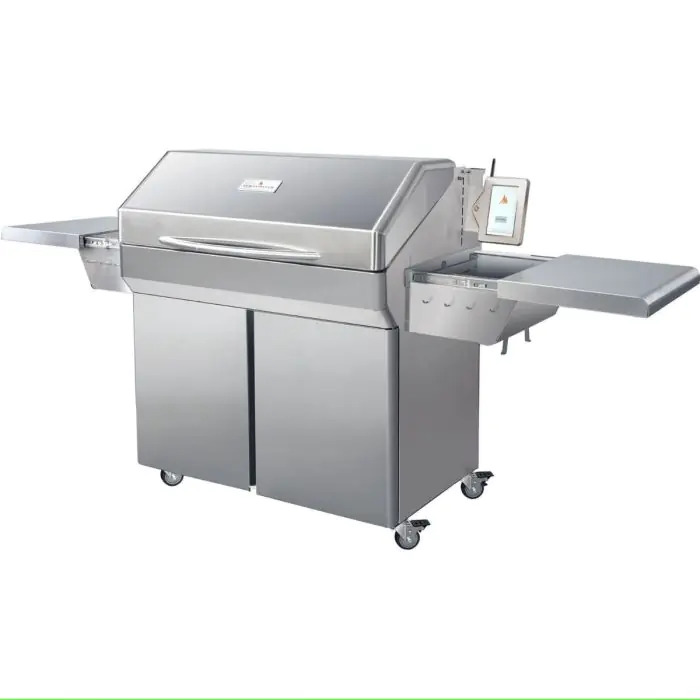 Memphis Grills Elite Wood Fire ITC3 Pellet Smoker Grill on Cart
