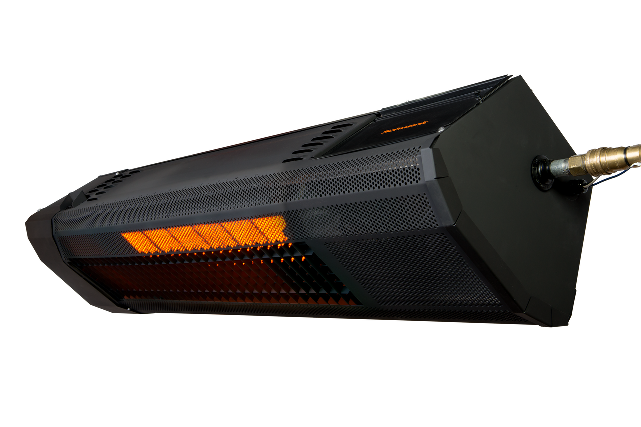 Schwank supremeSchwank 50K BTU Two Stage Natural Infrared Gas Patio Heater with Electronic Ignition